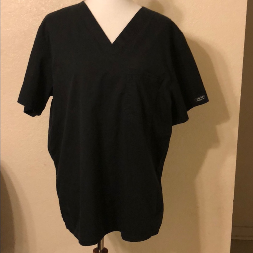 Cherokee Black Scrub Top